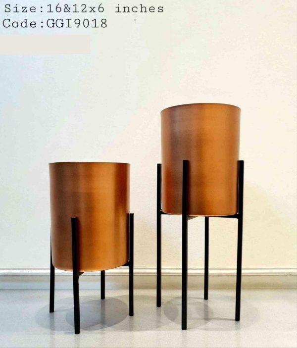 Metal Planter 16&12x2 - Image 3