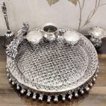 Full Ghungroo layer and peacock / Elephant on the thali